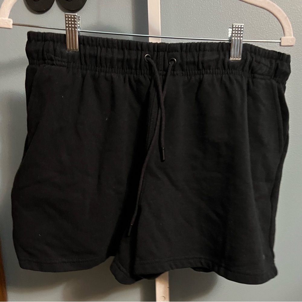 🇺🇸$3🇺🇸 Leg3nd Black Athletic Knit Drawstring Shorts